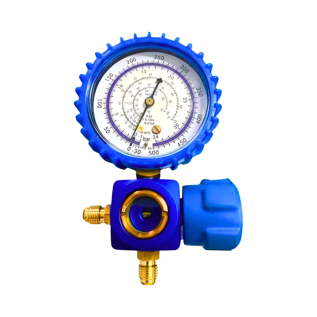 Manifold de Baixa R410A R407C R134A R22 1 Via Vulkan VLCT-466