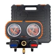 Manifold 2 Vias Premium com Glicerina R134A | R22 | R410A sem Mangueiras