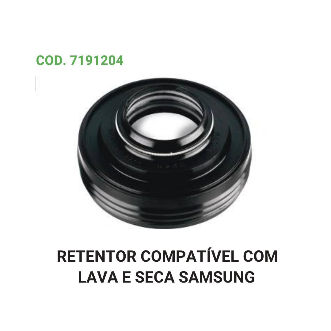 RETENTOR COMPATÍVEL COM LAVA E SECA SAMSUNG