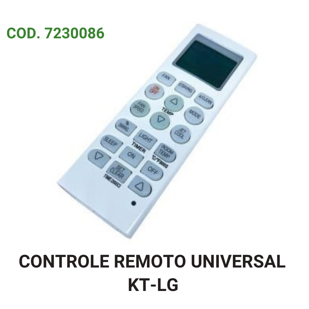 CONTROLE REMOTO UNIVERSAL DE REPOSIÇÃO – COMPATÍVEL COM LG