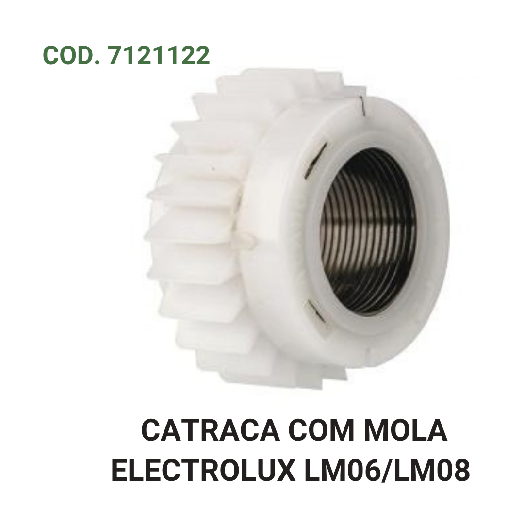 CATRACA COM MOLA ELECTROLUX LM06/LM08