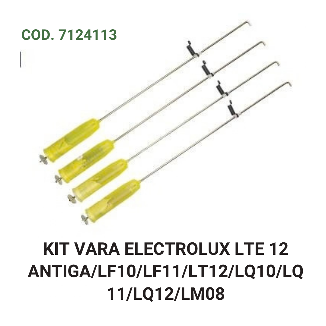 KIT VARA ELECTROLUX LTE 12 Antiga LF10/LF11/LT12/LQ10/LQ11/LQ12/LM08