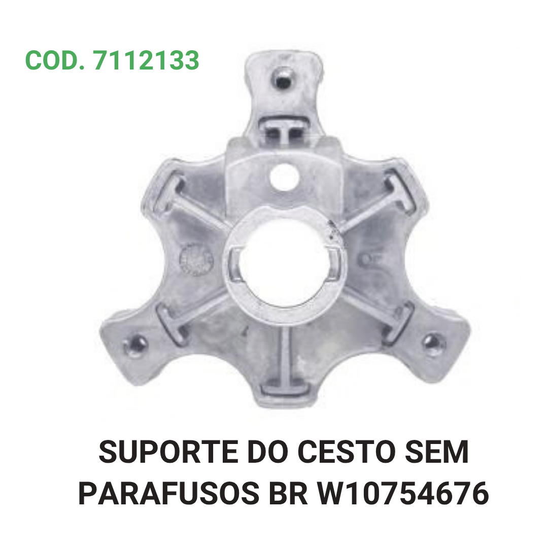 SUPORTE DO CESTO SEM PARAFUSOS BR W10754676