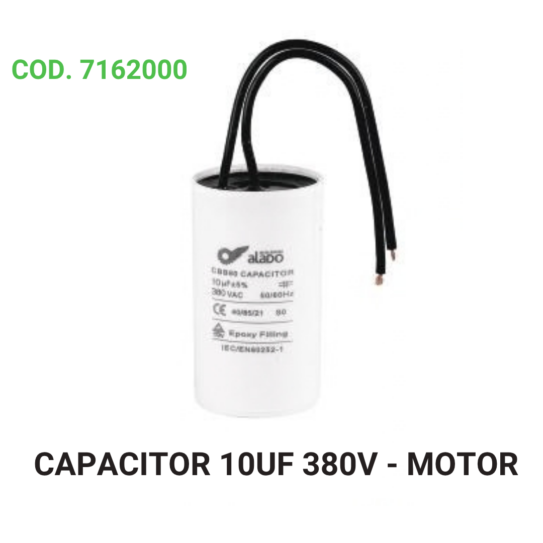 CAPACITOR 10UF 380V - MOTOR