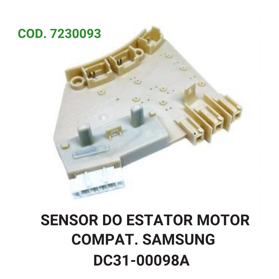 SENSOR DO ESTATOR MOTOR COMPAT. SAMSUNG DC31-00098A