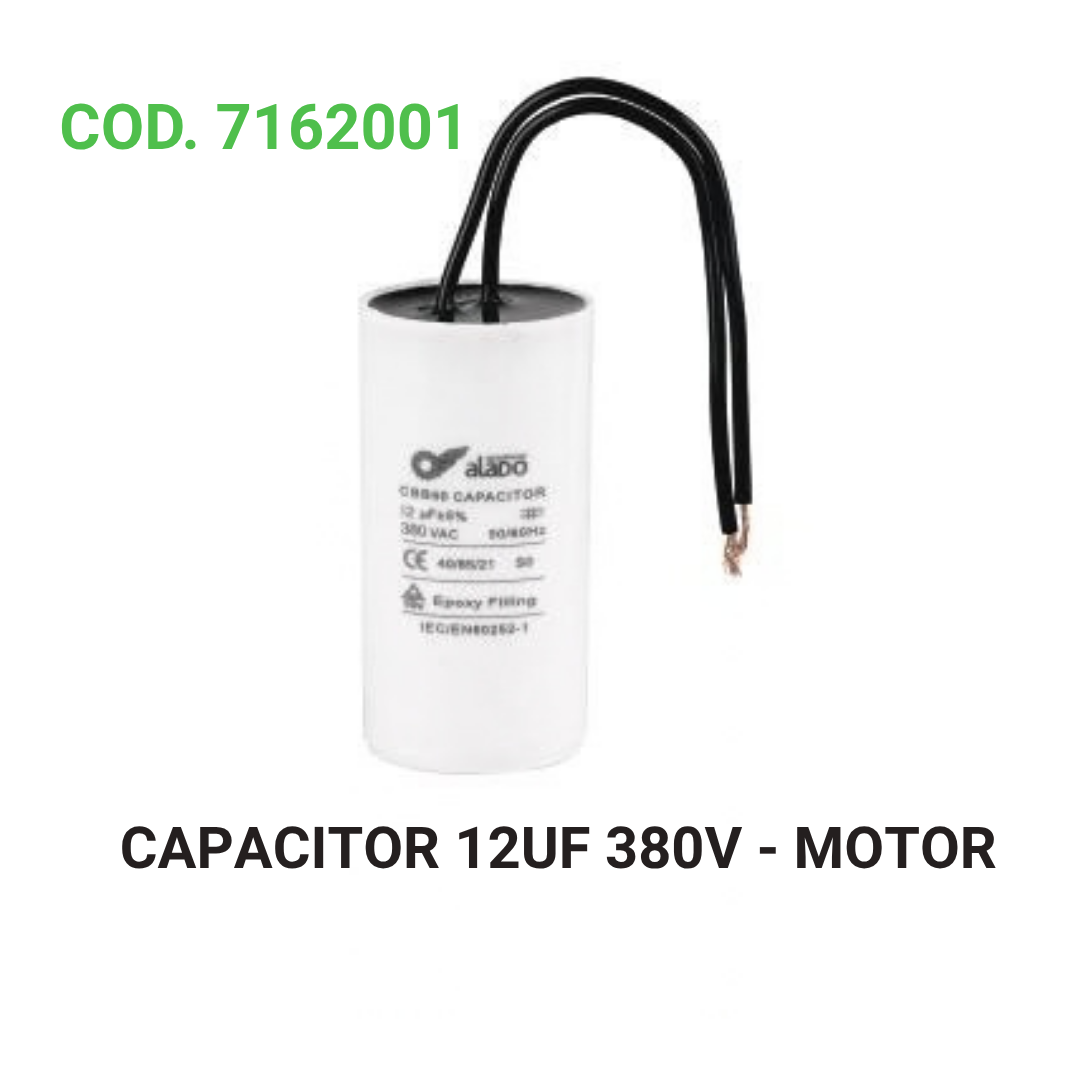 CAPACITOR 12UF 380V - MOTOR
