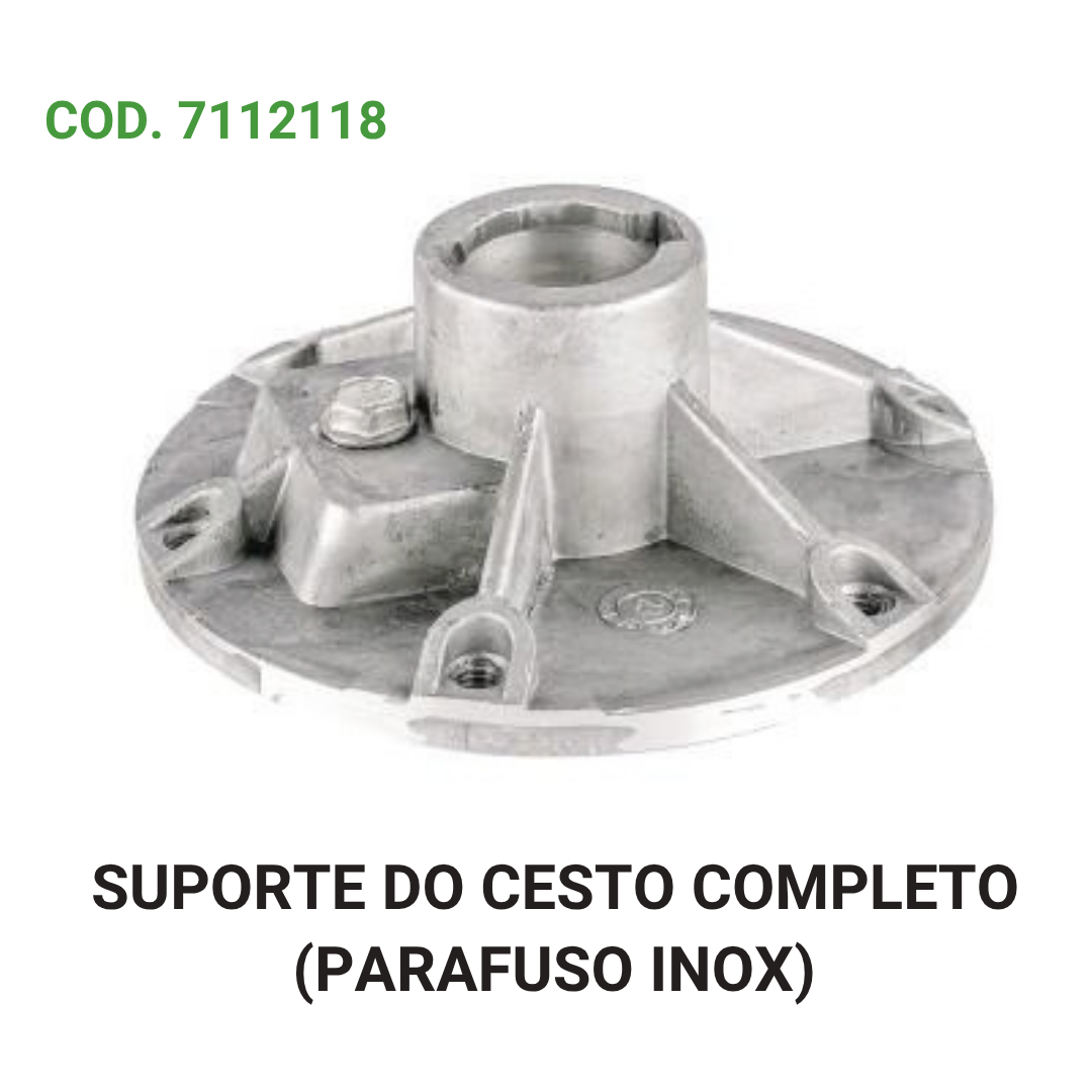SUP. DO CESTO COMPLETO (PARAF. INOX)