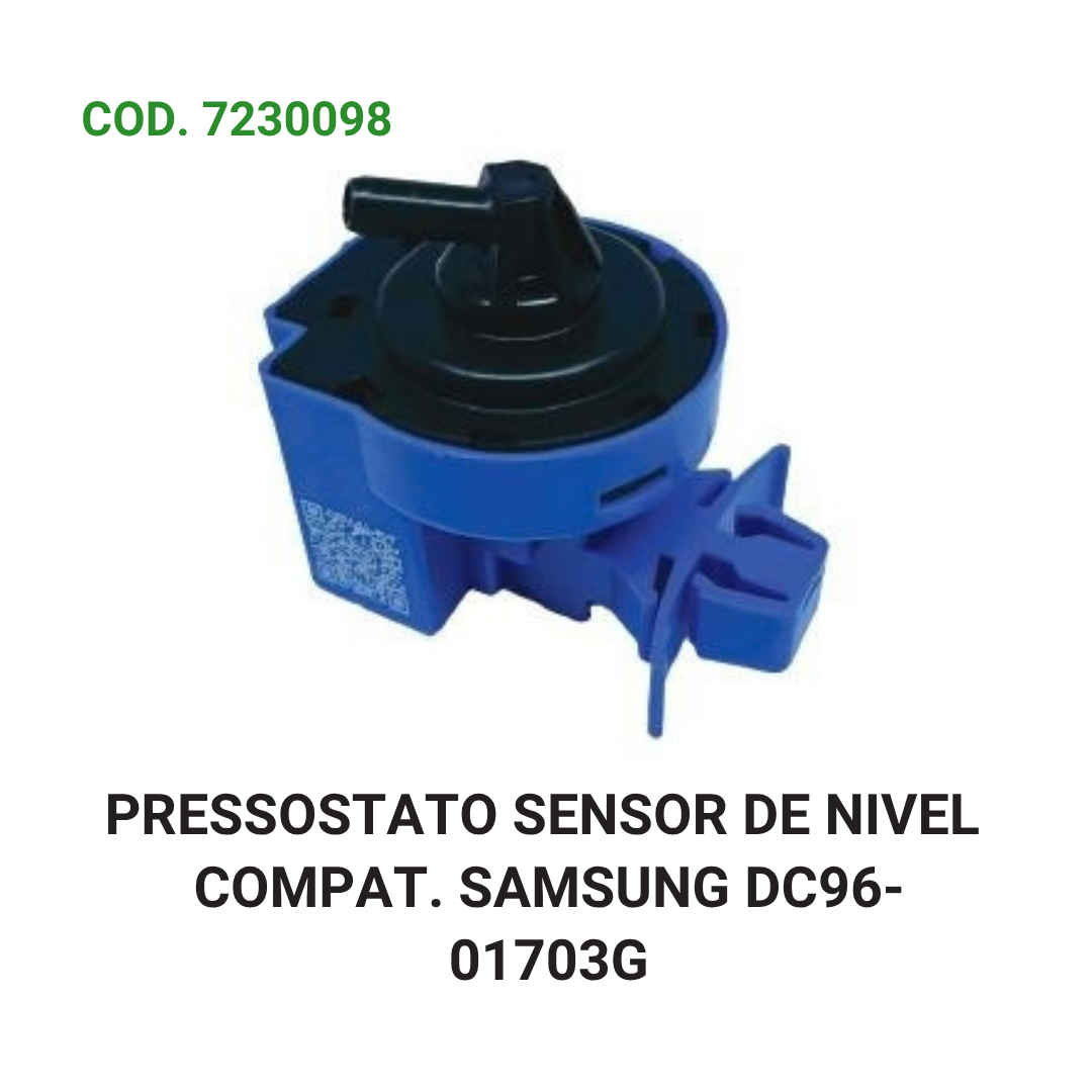 PRESSOSTATO SENSOR DE NIVEL COMPAT. SAMSUNG DC96-01703G