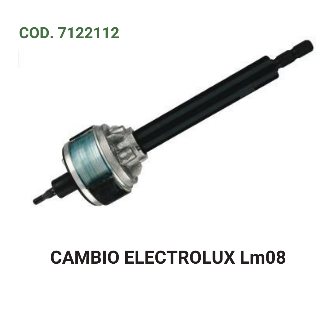 CAMBIO ELECTROLUX LM08